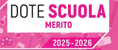 Dote Scuola â€“ componente Merito