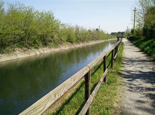 Interdizione del traffico ciclopedonale e motorizzato sul alcuni tratti di banchina del canale adduttore principale villoresi